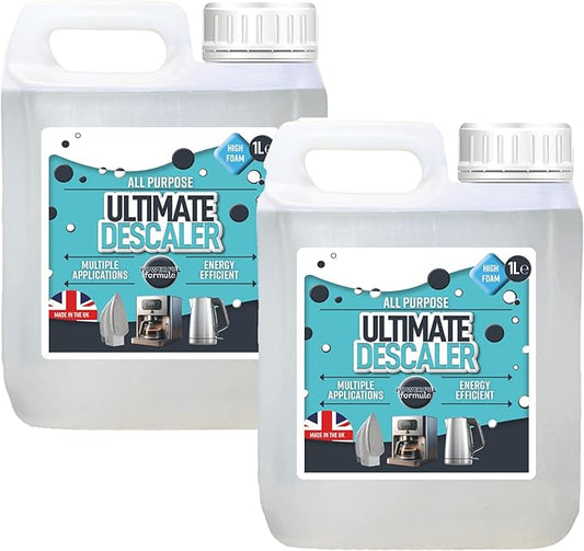 1 Litre Multi Purpose Liquid Descaler Fast Acting Catering Descaler For Washing Machines, Dishwashers, Coffee Machines, Kettle & Iron Limescale Remover