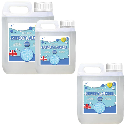 1 Litre IPA Strong Isopropyl Disinfectant Household Cleaner For Grease, Oil, Dirt & Dust