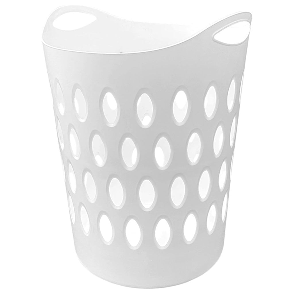 Tall Large Grey & White Flexi Laundry Baskets