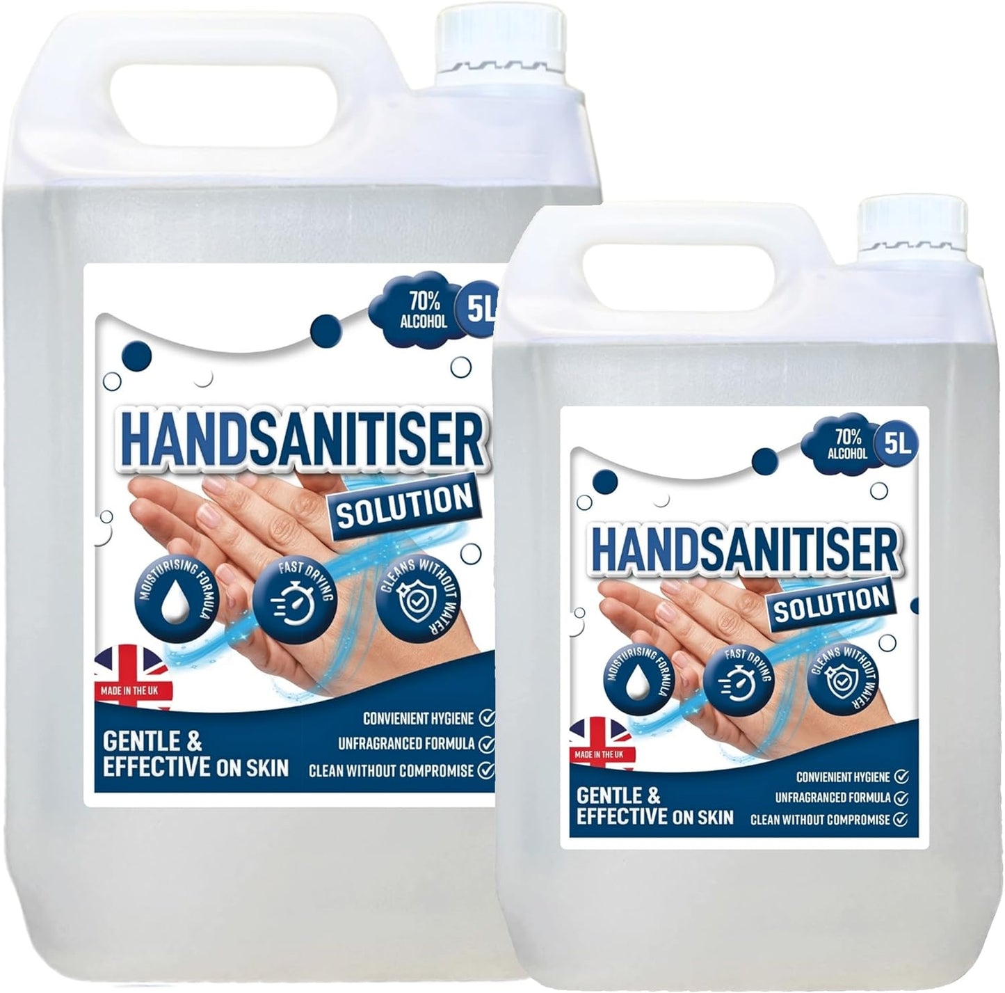 5L IPA Hand Sanitiser No Rinsing Required Fast-Drying & Water-Free
