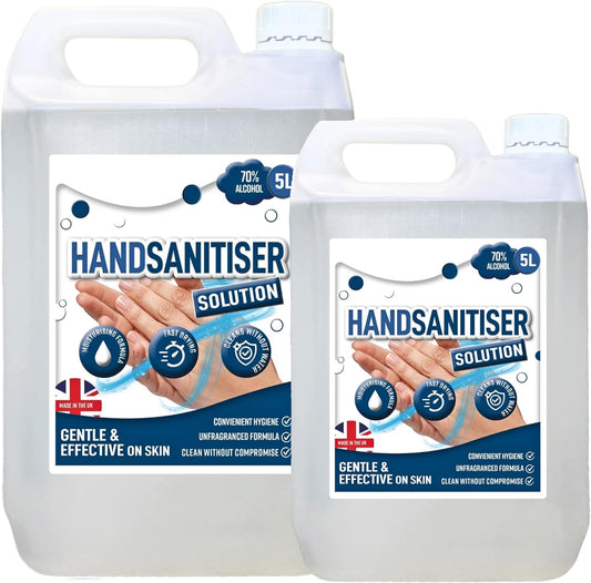 5L IPA Hand Sanitiser No Rinsing Required Fast-Drying & Water-Free