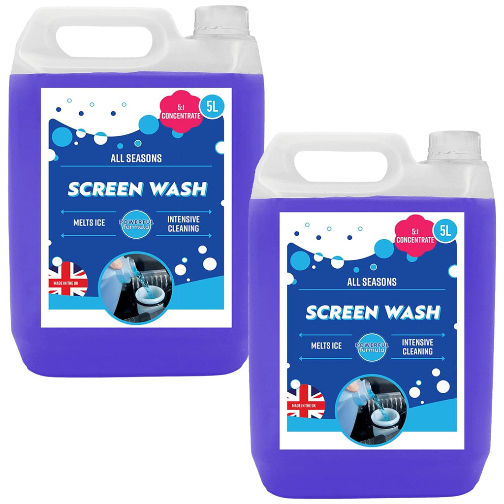 5L Blue 5:1 Concentrated Effective Vehicle Screen Wash