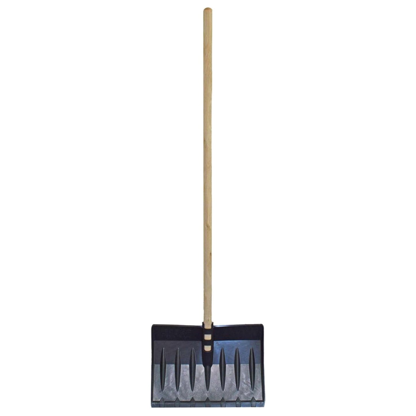 Black Snow Shovel Spade With Wooden handle