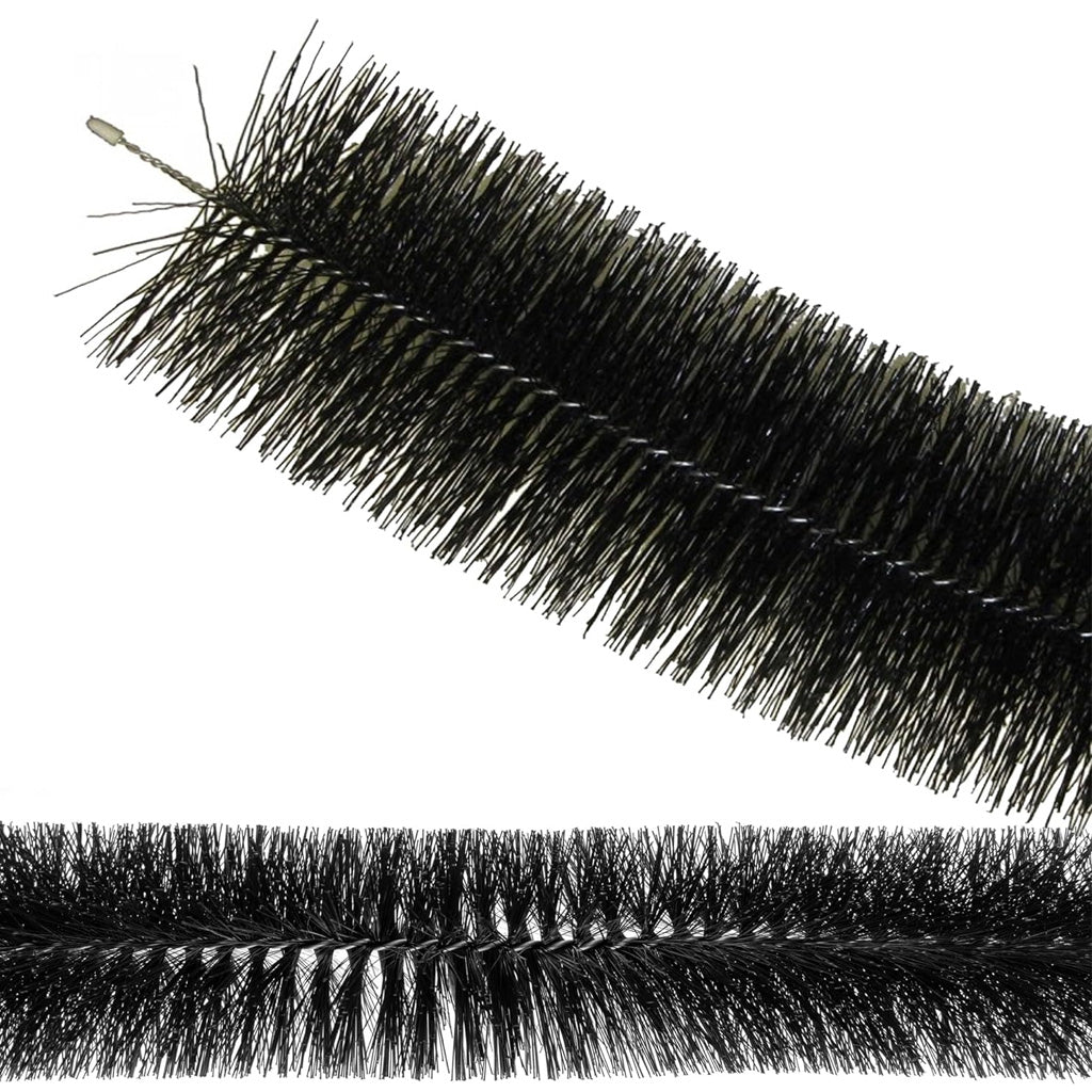 Black Gutter Brush 4m x 100mm Prevents Debris & Moss