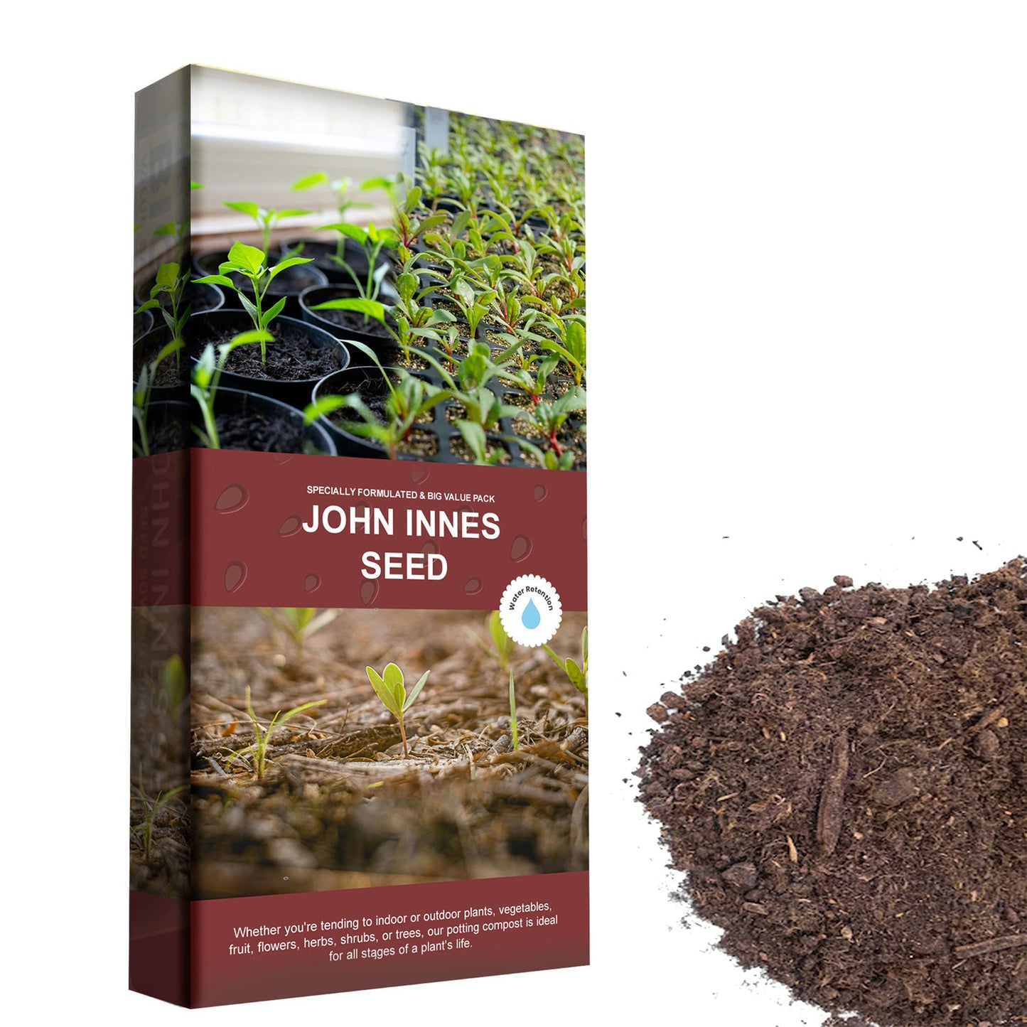 25 Litres John Innes Soil Seedling Compost Bag
