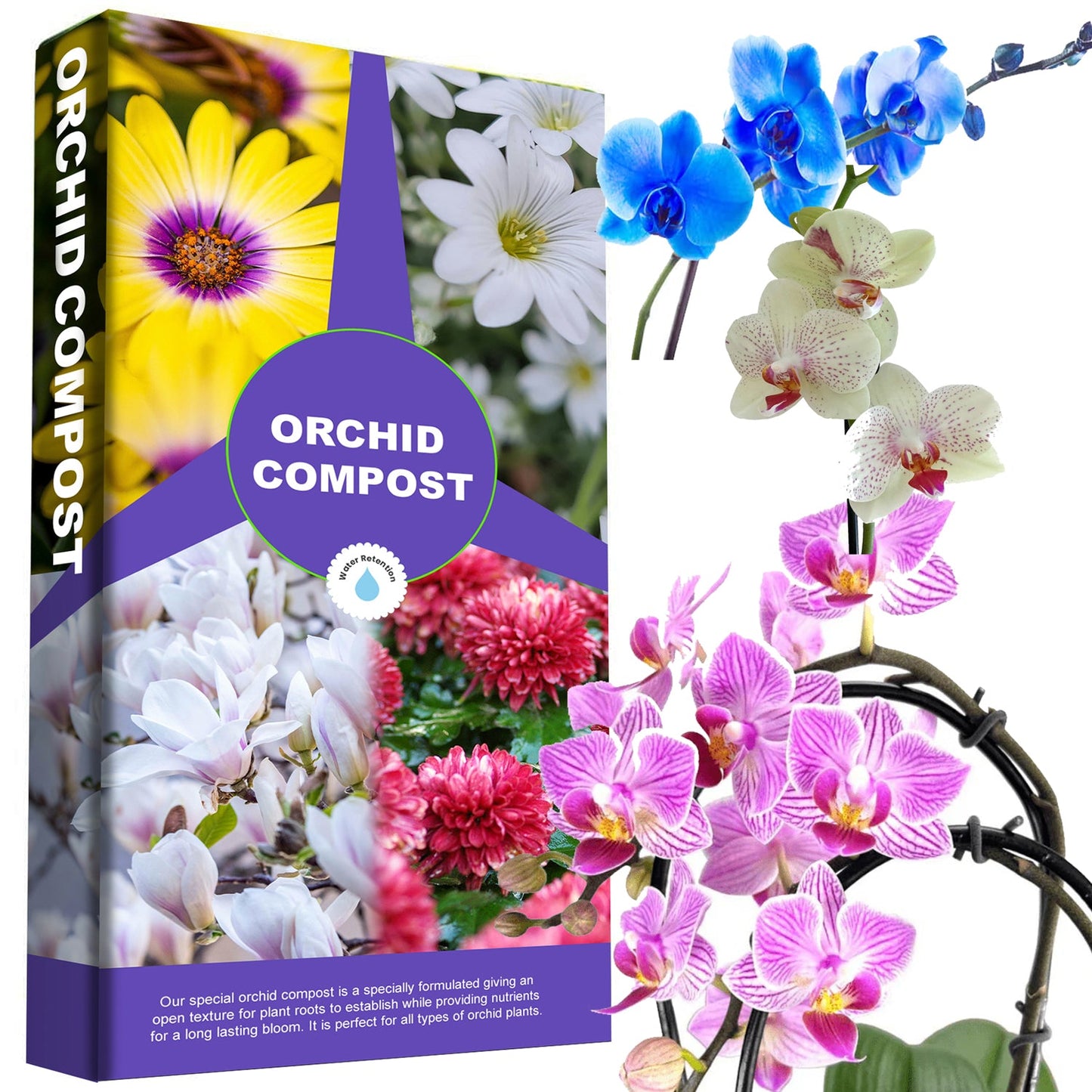 Orchid Potting Compost Mix For Lovely Orchid Plants & Stronger Roots