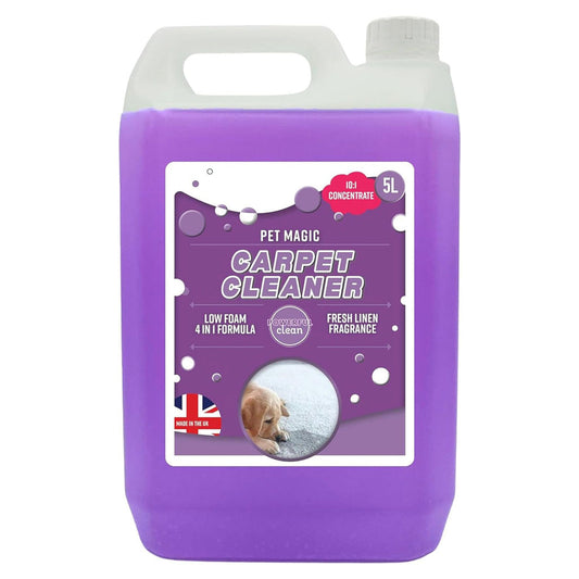 5 Litre Pet Carpet Cleaning Shampoo Tough On Dog Stains