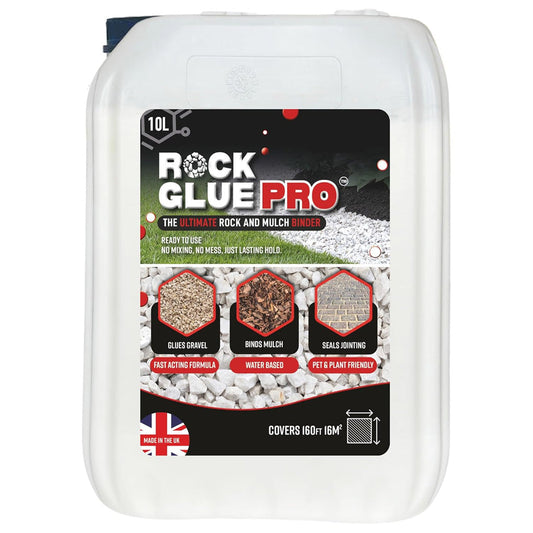 Gravel Binder For Bonding Stones, Mulch, Bark & Garden Paths