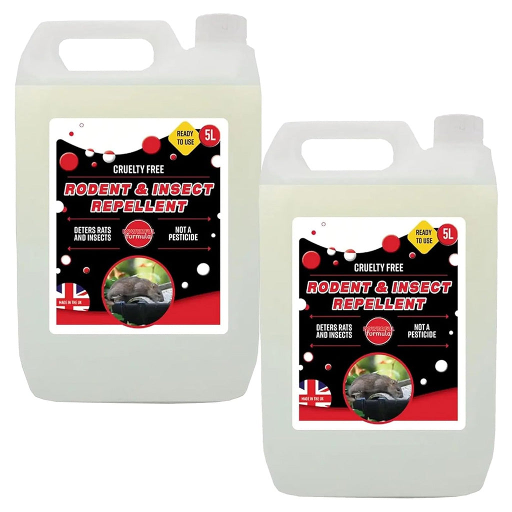 5L Rodent & Insect Repellent Ready to Use Protective Rodent Repeller for Home, Garden & Office