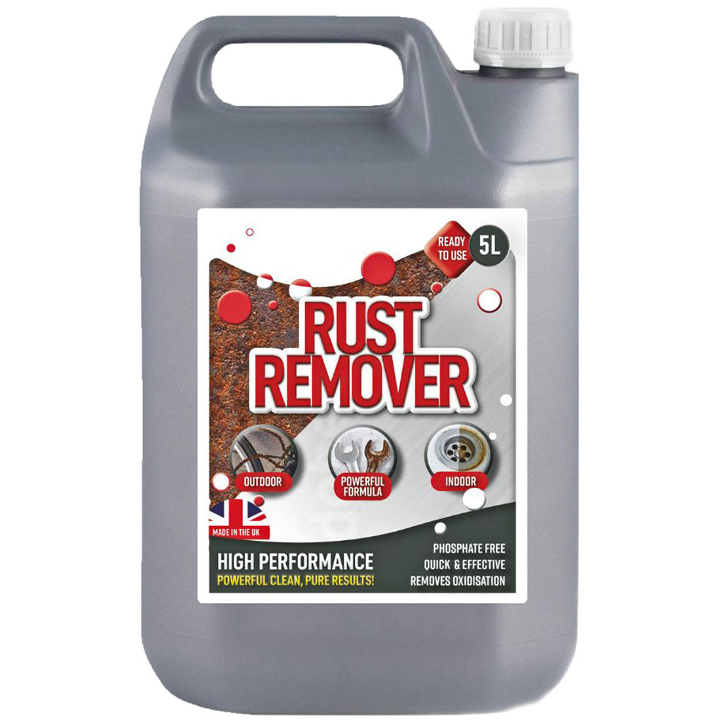 5L Ready To Use Rust Remover Removes Rust Back To Bare Metal