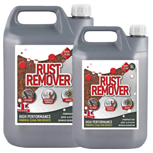 5L Ready To Use Rust Remover Removes Rust Back To Bare Metal