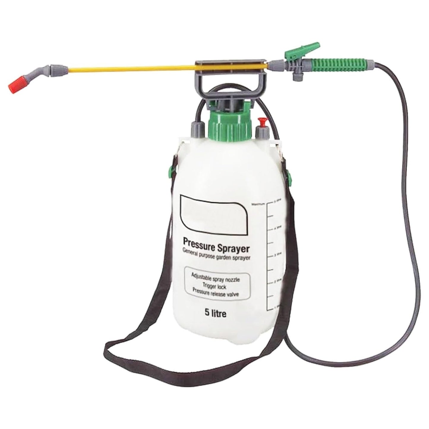 Garden Acetic 2.5L Acid Vinegar & 5L Pressure Sprayer