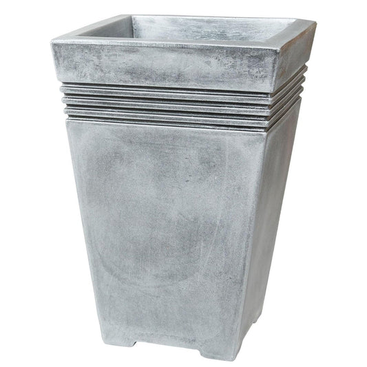 Garden Planters Grey Venice Trough, Square or Tall