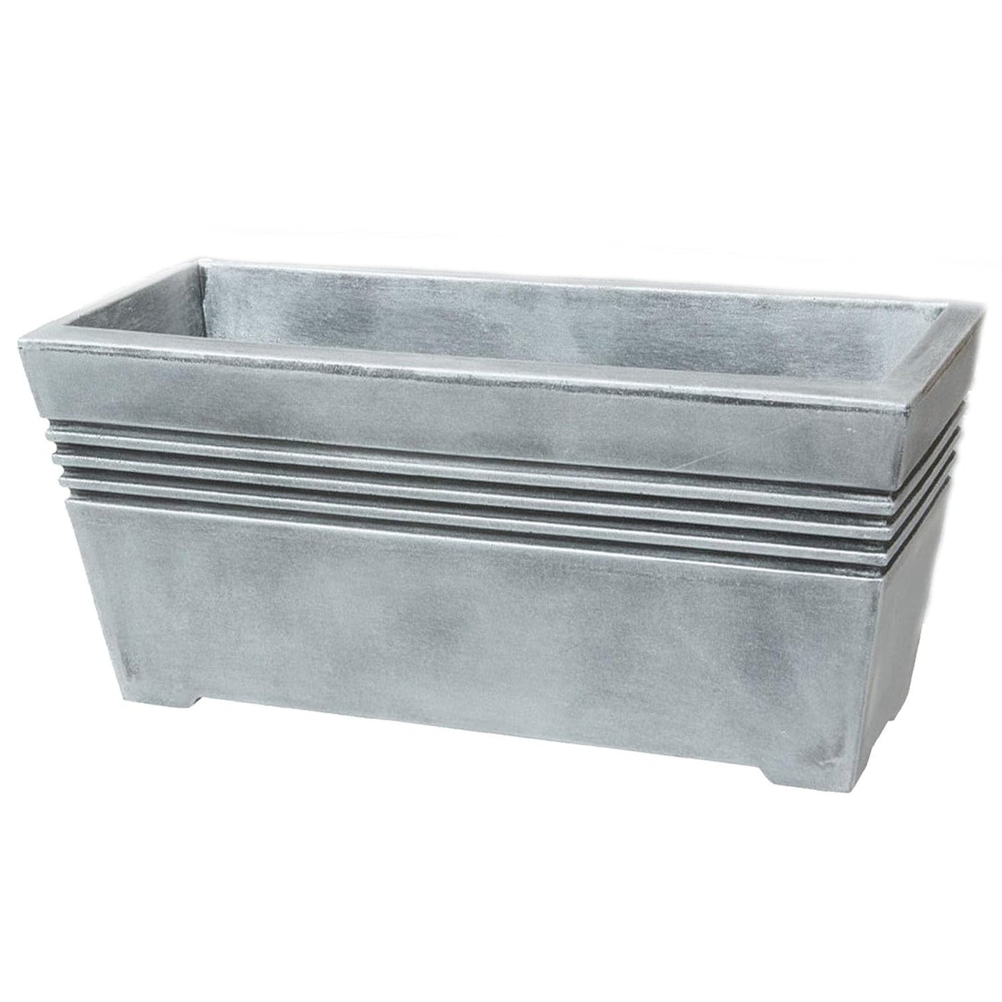 Garden Planters Grey Venice Trough, Square or Tall
