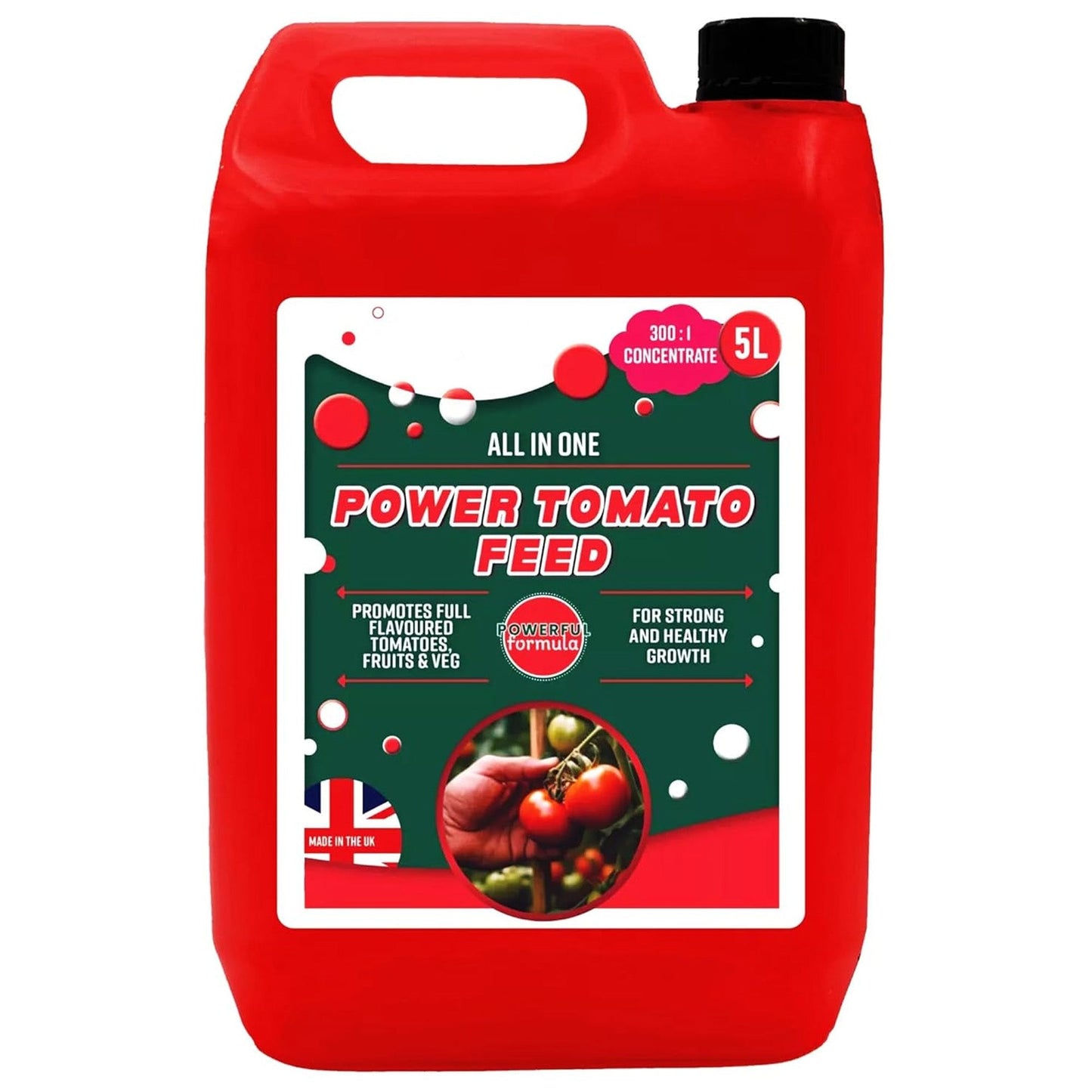 5L Tomato Feed Concentrated Healthy Plant Feed Nutrient Packed For Tomatoes, Peppers, Cucumbers