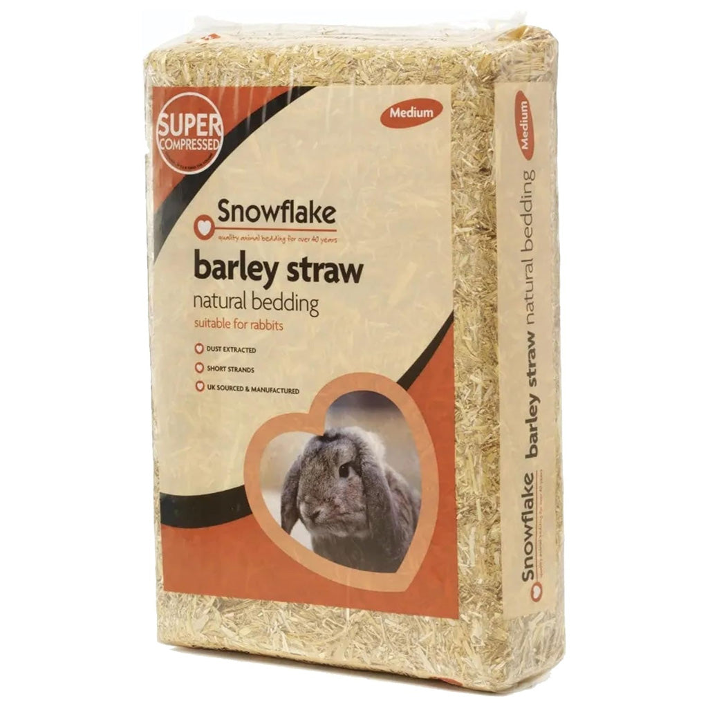 Soft Flake Barley Straw Medium & Large Animal Bedding For Rabbit & Tortoise
