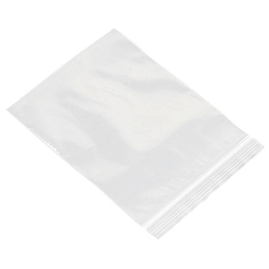 3.5 x 4.5" Clear Polythene Grip Seal Bags