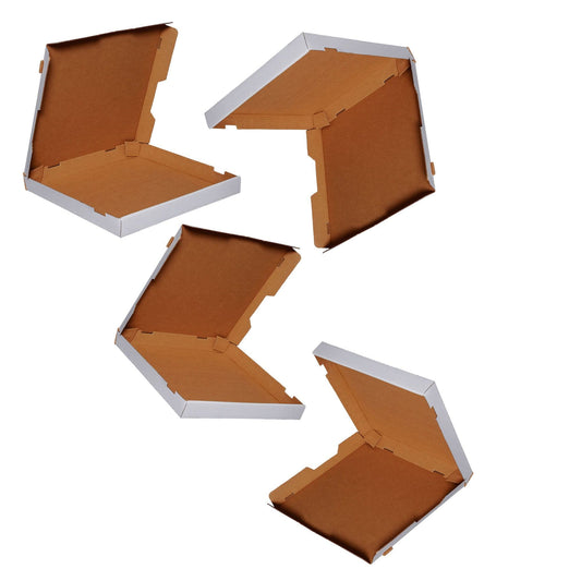 WHITE Plain Pizza Boxes
