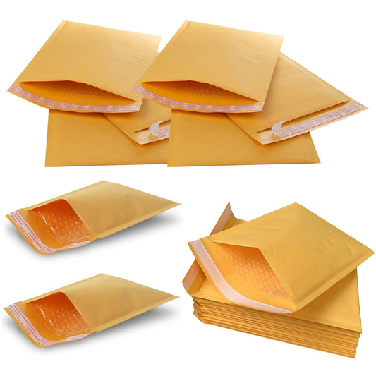 Size 6 (215x320mm) Gold Padded Bubble Envelopes Desk Diaries