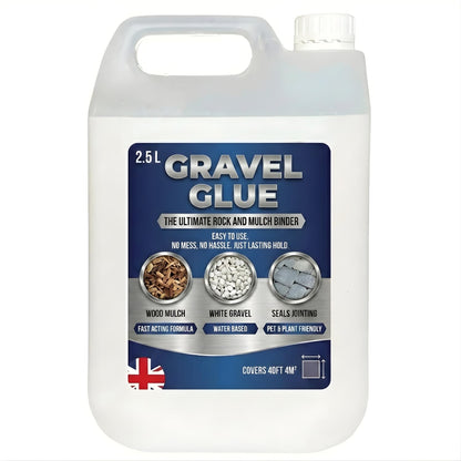 Ultimate Gravel Binder Glue Easy To Use Rock, Stone & Mulch Adhesive