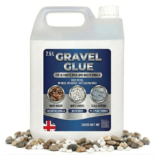 Ultimate Gravel Binder Glue Easy To Use Rock, Stone & Mulch Adhesive
