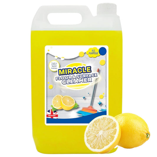 2.5 Litre Concentrated Lemon Floor Cleaner Ideal For All Surfaces