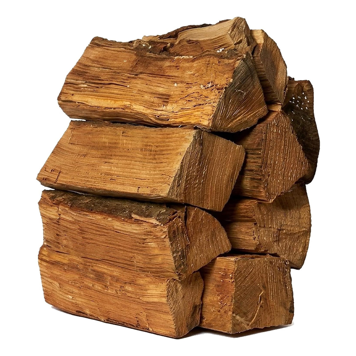 22L Hardwood Firewood Net - Kiln Dried Long Hot Burning Logs for Open Fires
