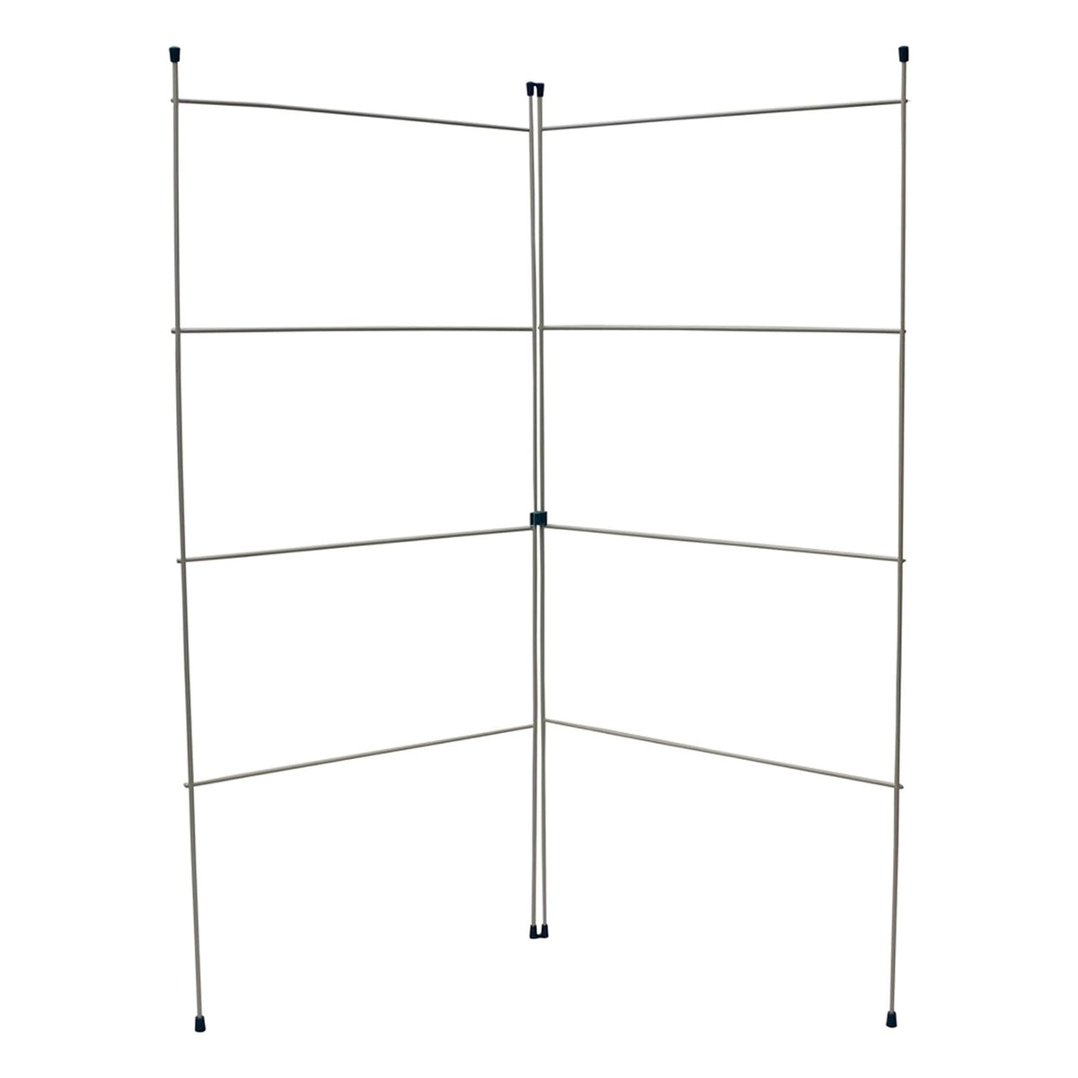 2-Fold Clothes Drying Rack Airer - 4M Space Non-Slip Lightweight & Strong