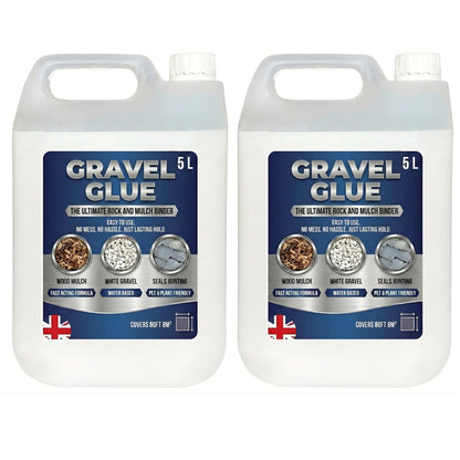 Ultimate Gravel Binder Glue Easy To Use Rock, Stone & Mulch Adhesive