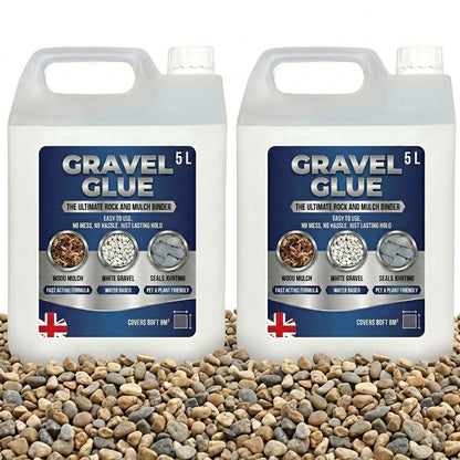 Ultimate Gravel Binder Glue Easy To Use Rock, Stone & Mulch Adhesive
