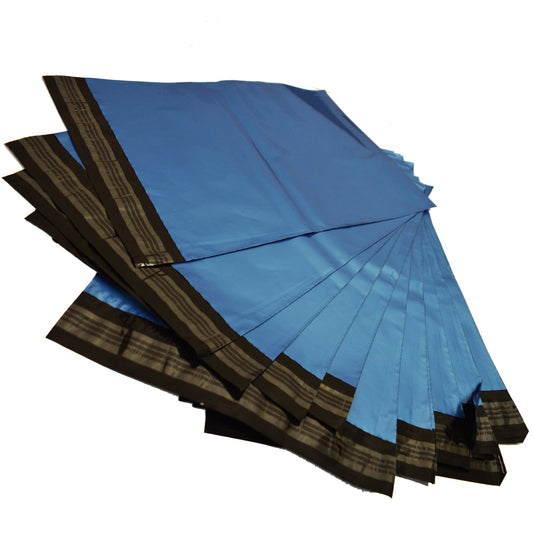 19x29" (483x737mm) Blue Metallic Strong Plastic Postage Poly Mailing Bags Extra Large