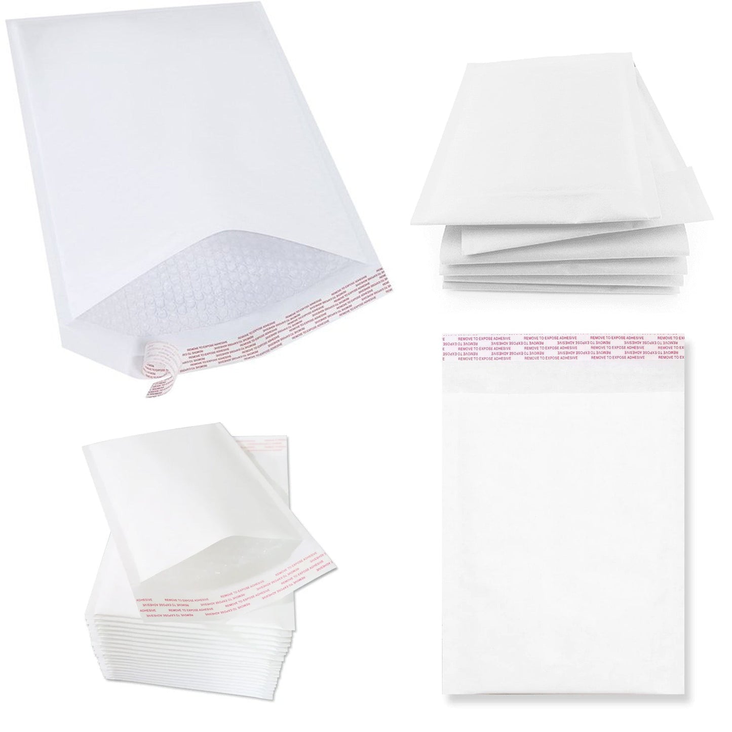 Size 5 (205X245mm) White Padded Bubble Envelopes Small Gifts