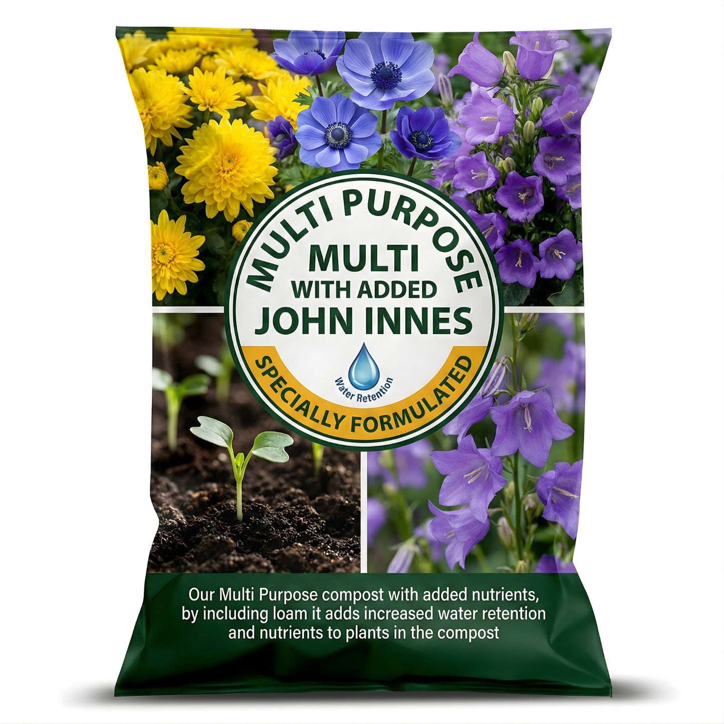 40 Litre Special Multi Purpose Compost Soil With Added John Innes For Outdoor & Indoor Planting
