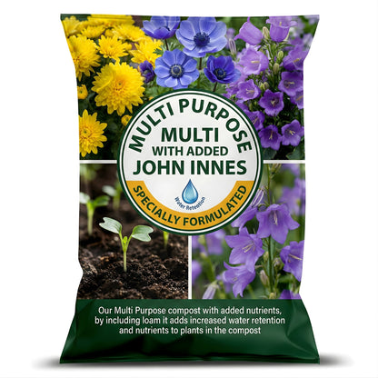 40 Litre Special Multi Purpose Compost Soil With Added John Innes For Outdoor & Indoor Planting