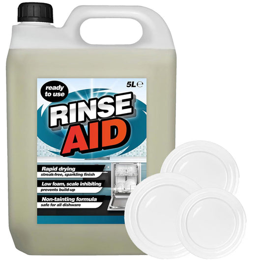 5L Rinse Aid Commercial Use Low Foaming Natural Dishwasher Cleaner