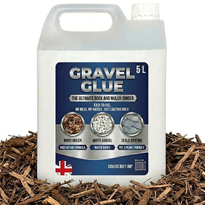 Ultimate Gravel Binder Glue Easy To Use Rock, Stone & Mulch Adhesive