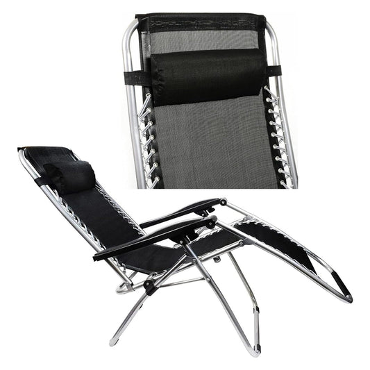 Zero Gravity Reclining Outdoor Garden Sun Loungers