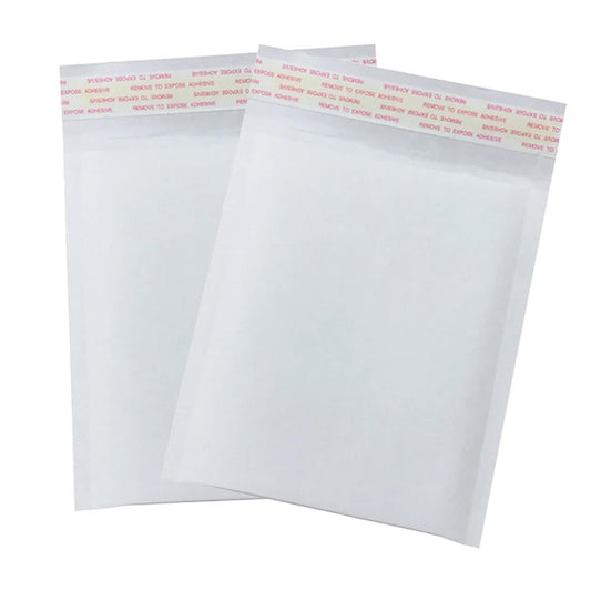 Size 1 (90X145mm) White Padded Bubble Envelopes A7 Jewellery