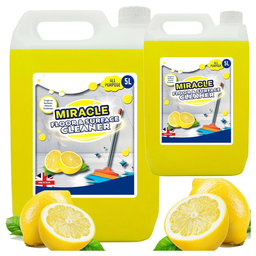 5 Litre All Purpose Lemon Floor Surface Cleaner