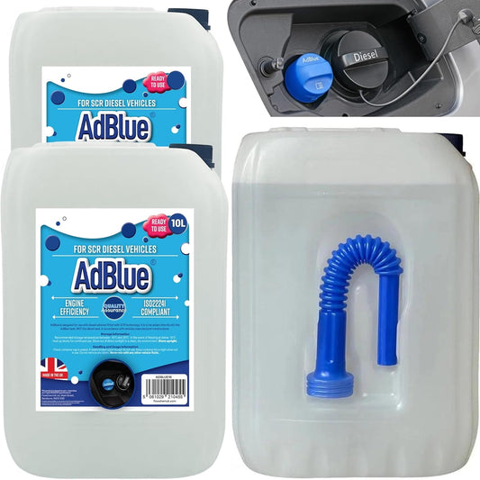AdBlue 5L & 10L Makes & Models Complete With Easy To Pour Spout