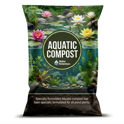 20 Litres Aquatic Compost Nutrient Rich Feed Soil With Loam & Grit