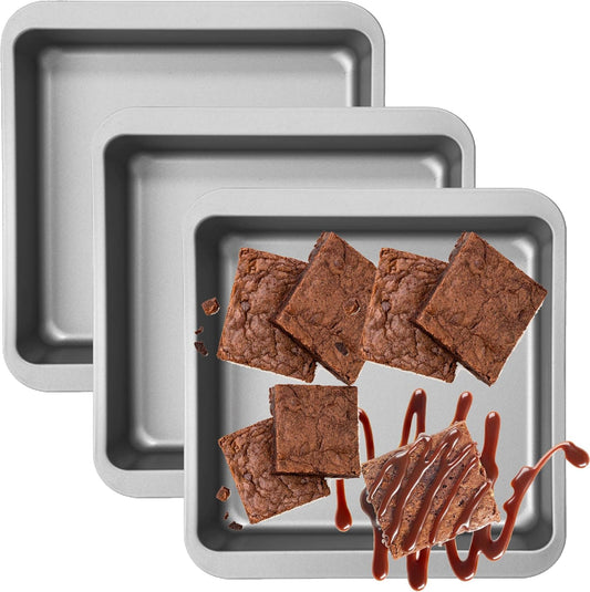 Non-Stick Brownie Pan Tray Bake with Loose Base