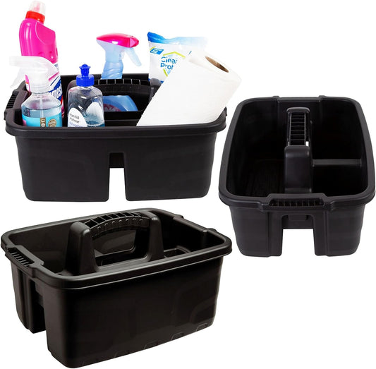 Heavy Duty Plastic Storage Caddy Organiser Carry Tool Handy For Kitchen, Utility & Tools