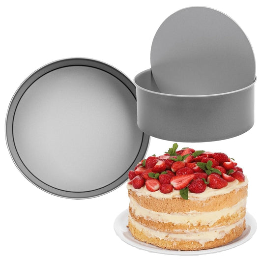 23cm Loose Base Deep Non-Stick Cake Tin Oven Safe
