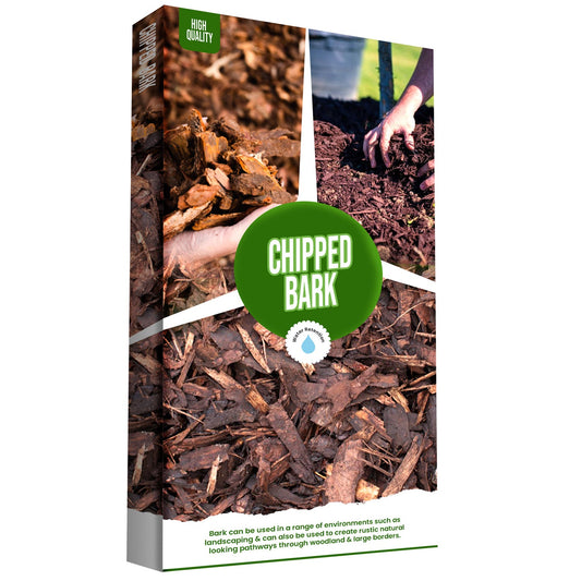 50 Litres Chipped Bark For Decorative & Landscape Gardening & Paths