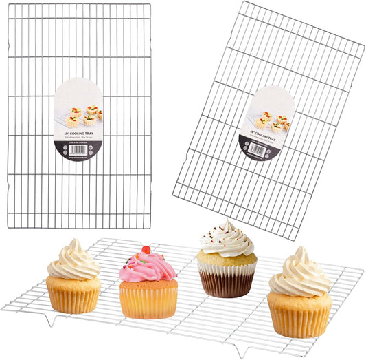 Extra Large 18" Chrome Plated Cooling Rack Cool Freshly Baked Goods