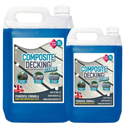 5L Composite Decking Cleaner Furniture & Fencing Reviver Removes Dirt & Grime