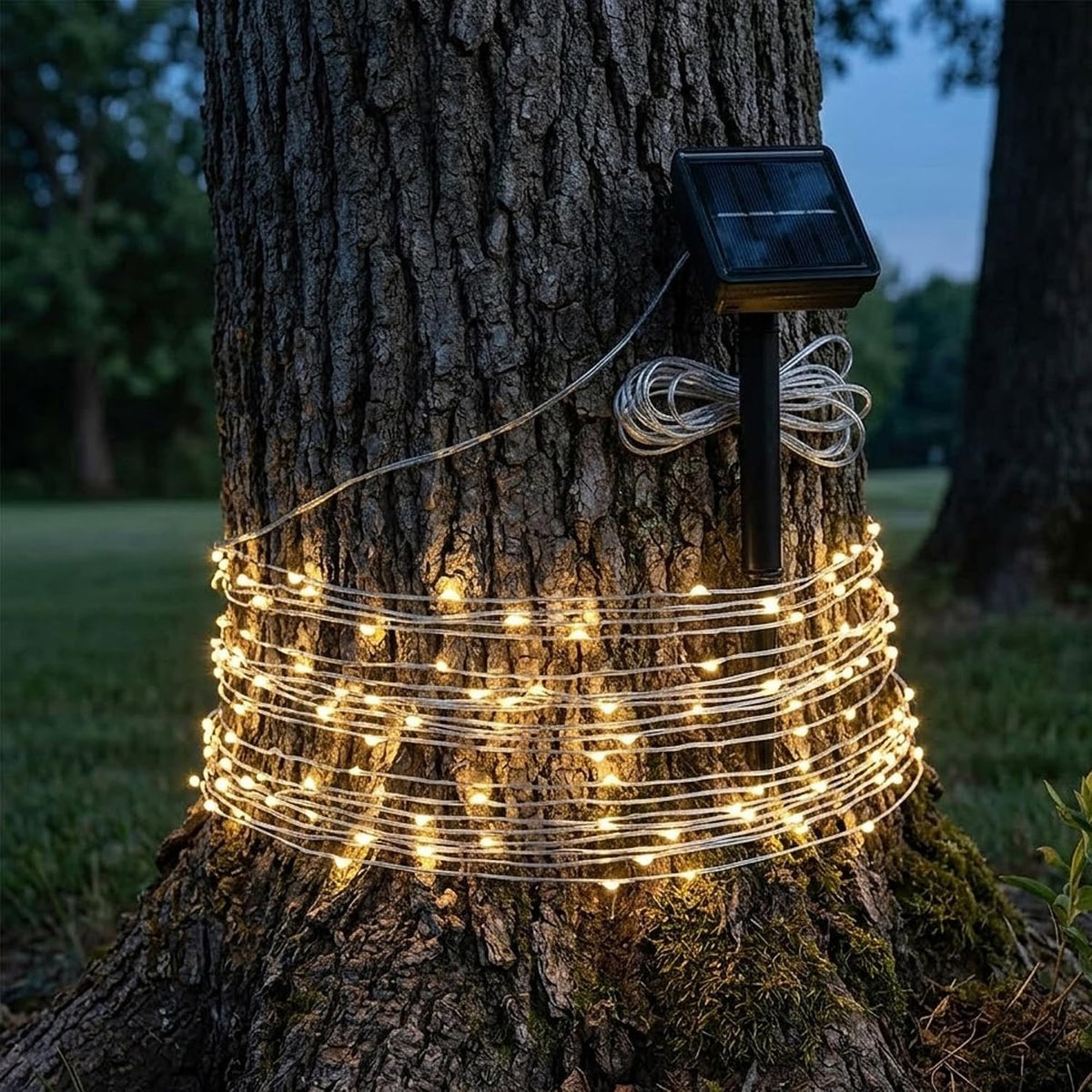Solar Outdoor Warm White Firefly Fairy Lights for Trees, Gazebos & Gardens