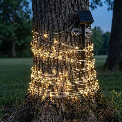 Solar Outdoor Warm White Firefly Fairy Lights for Trees, Gazebos & Gardens