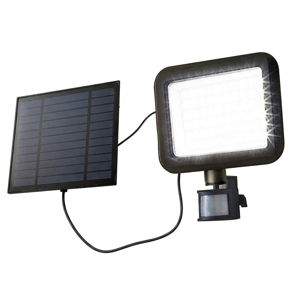 Solar PIR Millennium 1000L Super Bright Motion Activated Floodlight